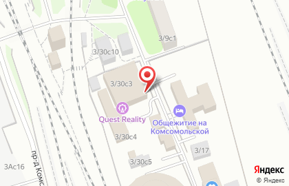 Компания по организации квестов CityQuest в Красносельском районе на карте