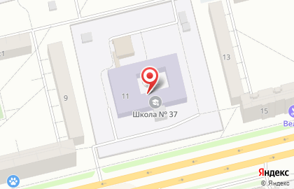 Школа Бега на карте