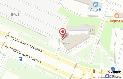 Автомастерская в Санкт-Петербурге на карте
