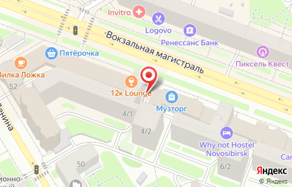 Ремонтная мастерская на Площади Гарина-Михайловского на карте