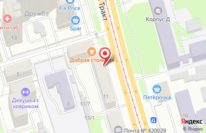 Ломбард Просто 585 на Сибирском тракте на карте