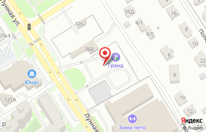 Автосалон Гранд в Новосибирске на карте