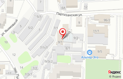Аварийно-диспетчерская служба управляющая компания Солнечная на карте