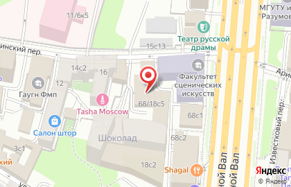 Коворкинг Таганка БК на карте