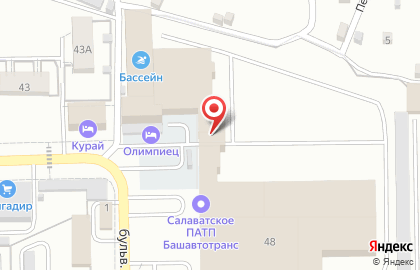 Столовая ПАТП на карте