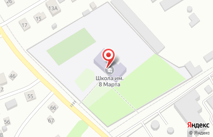 Средняя общеобразовательная школа им. 8 Марта, пос. Поварово на карте