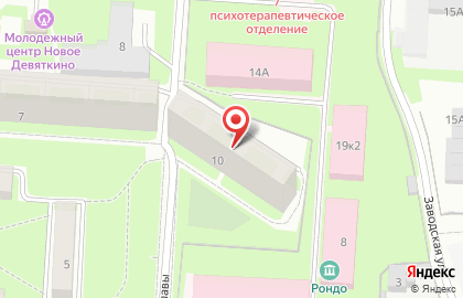 Салон красоты в Санкт-Петербурге на карте