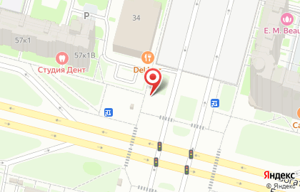 Сервис мобильной техники In-service center на Туристской улице на карте
