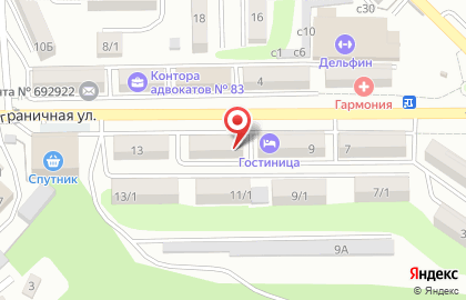 Ателье по пошиву одежды на Пограничной улице на карте