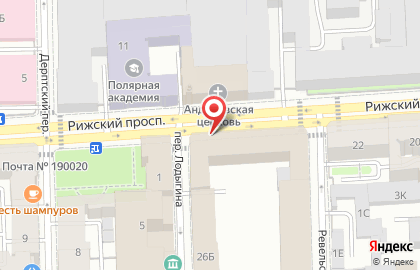 Храм преподобномученика Андрея Критского на карте