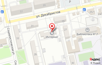Бийский лицей-интернат Алтайского края на карте