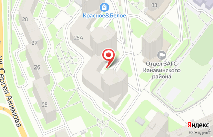 Детский образовательный Центр Диво на улице Сергея Акимова на карте