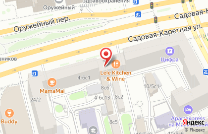 Московский Ипотечный Центр (миц) на Маяковской на карте