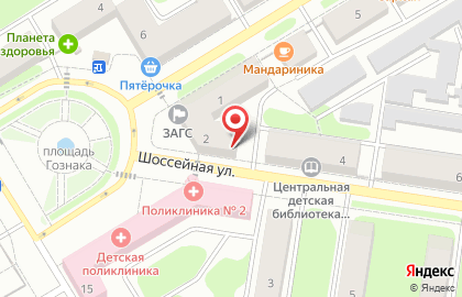 Участковый пункт полиции на Большевистской улице на карте