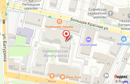 Интернет-провайдер Вокруг онлайн на Большой Красной улице на карте