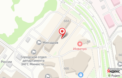 Представительство в г. Абакане Сибирский институт бизнеса и информационных технологий на карте