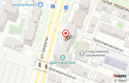 Салон итальянской и российской мебели Апартамент в Советском районе на карте