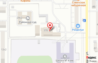 Производственное предприятие тепловых сетей, МУП в Комсомольске-на-Амуре на карте