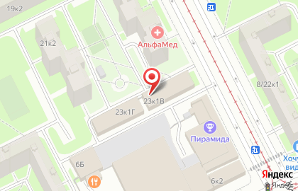 Продуктовый магазин на Купчинской, 23 на карте