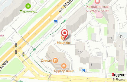 Пиццерия Maurizio на карте