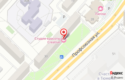 Салон-парикмахерская Локоны на Профсоюзной улице на карте