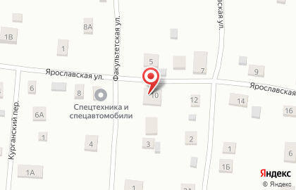 Производственная компания АрболитЛес на Ярославской улице на карте