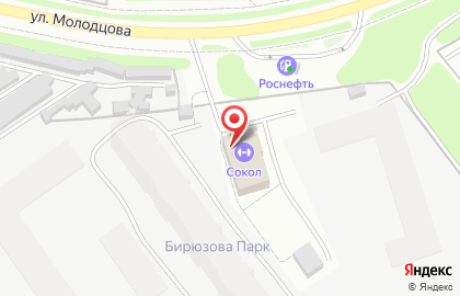 СШ Сокол на карте