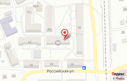 Парикмахерская Апс на Российской улице на карте