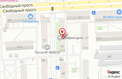 ЦентрОПТИКА на Красномосковской улице на карте