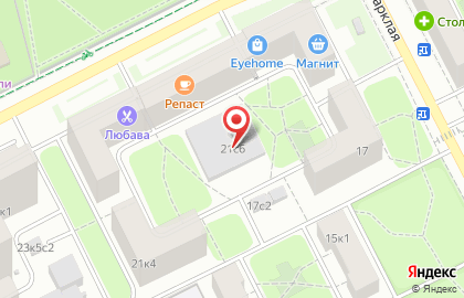 Компания по доставке готовой еды Фабрика обедов Авангард на Большой Филёвской улице на карте