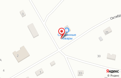 Продуктовый магазин в Новосибирске на карте