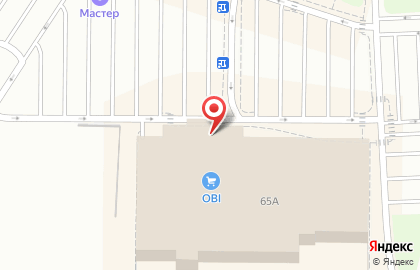 Строительный гипермаркет товаров для ремонта, сада и дома OBI на Московском шоссе на карте