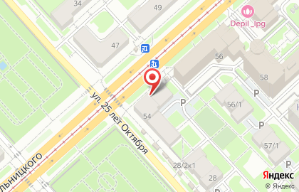 Аптека Озерки в Новосибирске на карте