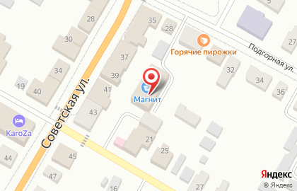 Магазин Авокадо на Подгорной улице на карте