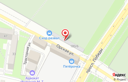 ТехЦентр АвтоБокс56 на Орской улице на карте