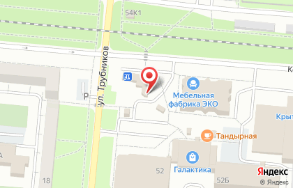 Телекоммуникационная компания МТС на улице Трубников в Первоуральске на карте