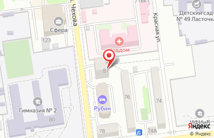 Компания Электроника-сервис в Южно-Сахалинске на карте