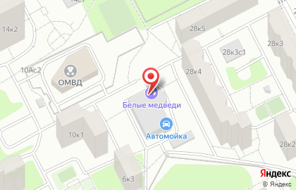 Автомойка в Москве на карте