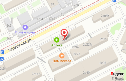 Ресторан Усадьба Банная на карте