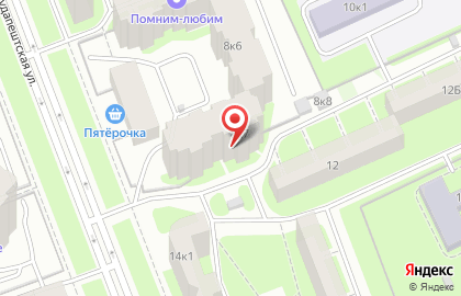 Лана на Будапештской улице на карте