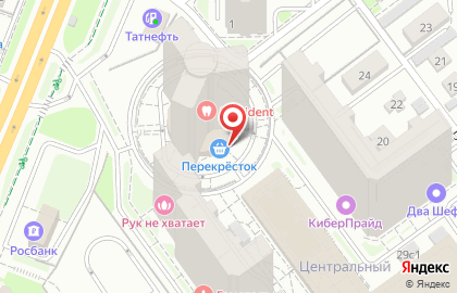 Супермаркет Перекресток в Самаре на карте