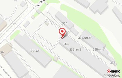 Компания ЛВИ на улице Баранова на карте