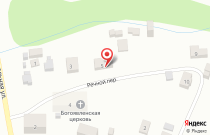 Продовольственный магазин Сыктывдин в Речном переулке на карте