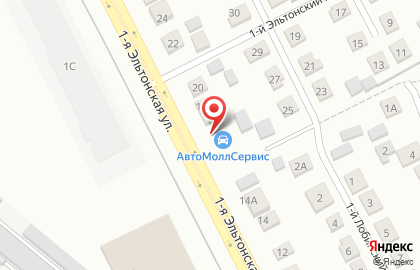 Шиномонтажная мастерская 5 колесо в Тракторозаводском районе на карте