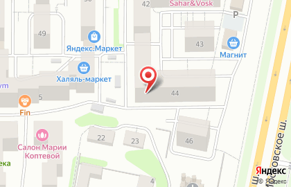 Школа танцев Притяжение в Красноглинском районе на карте