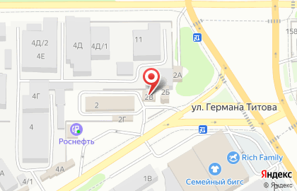 Автомойка в Барнауле на карте