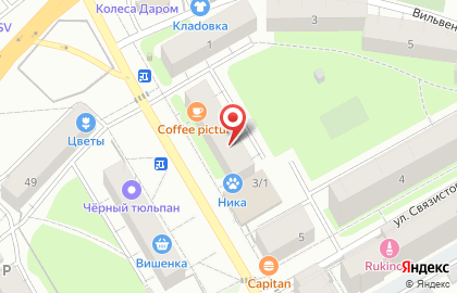 Веста в Дзержинском районе на карте