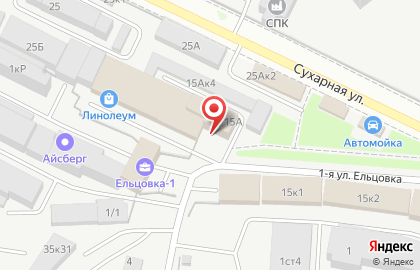 Компания по продаже фурнитуры для стекла Фурнитура Стеклярус на Площади Гарина-Михайловского на карте