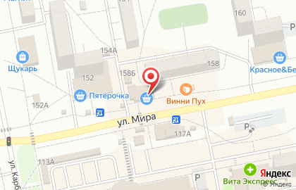 Салон связи Мегалайн в Центральном районе на карте