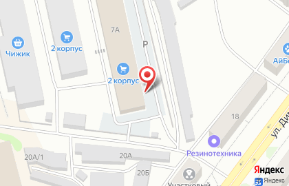 Яркамп-Автодеталь в Костроме на карте